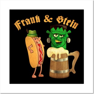 Frank & Stein, Funny Beer Festival Gift Posters and Art